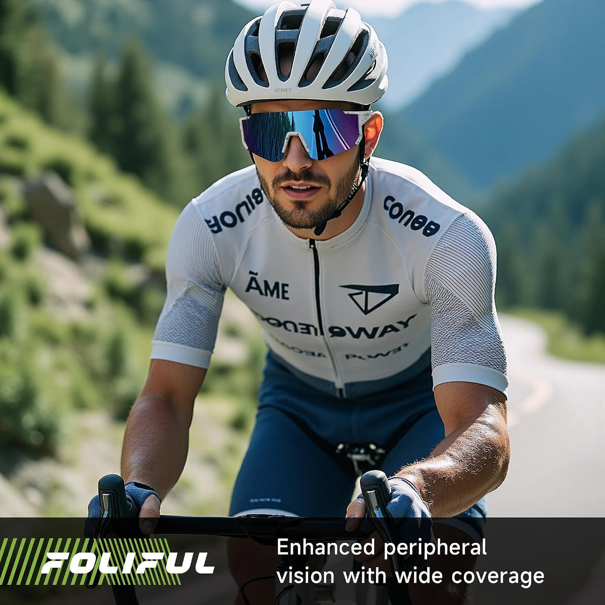 Polarized Running Sunglasses - Lightweight Sport Shades