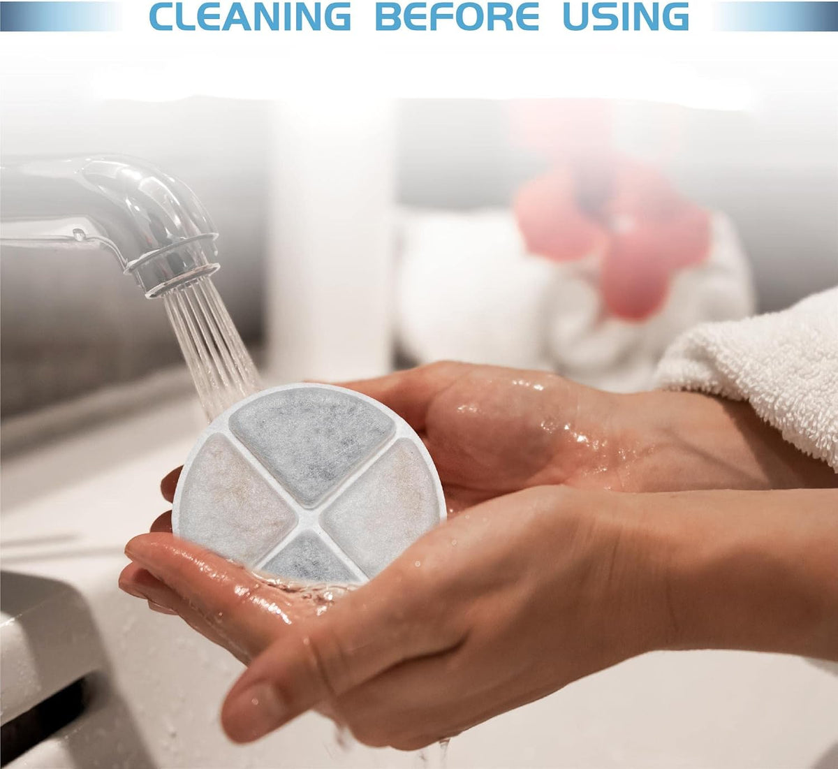 Pet Fountain Replacement Filters - 12 Pack