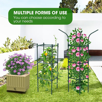 Self-Watering Tomato Planter with 71In Trellis