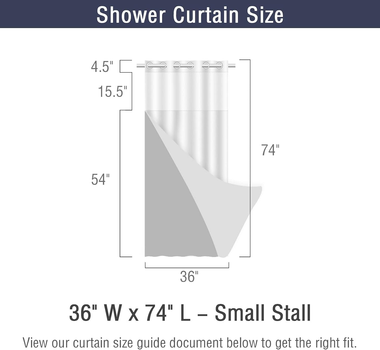 Floral Shower Curtain & Bath Mat Set - Snap-In Liner