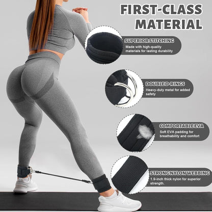 18-Piece Pilates Ring Set - Ball, Straps, Bands & Socks