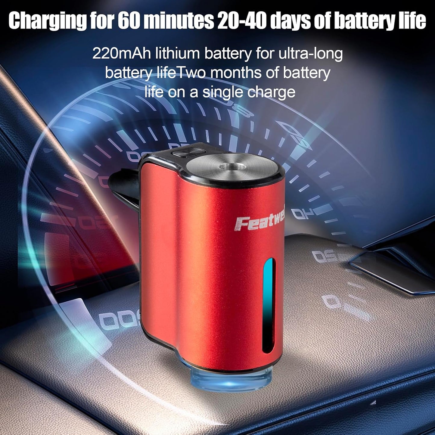 Car Aromatherapy Diffuser - Vent Clip Air Freshener