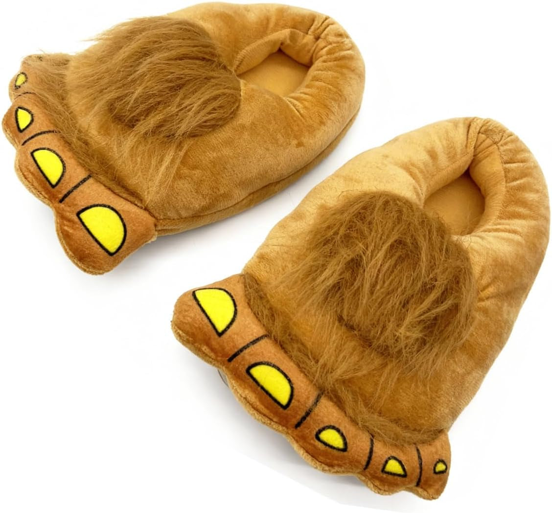Hobbit Feet Novelty Slippers - Funny Gift, One Size