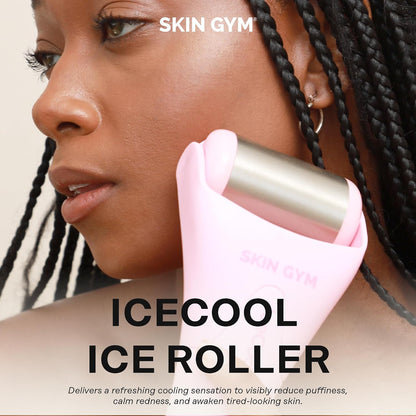Stainless Steel Ice Roller for Face - Depuffs in 60 Seconds