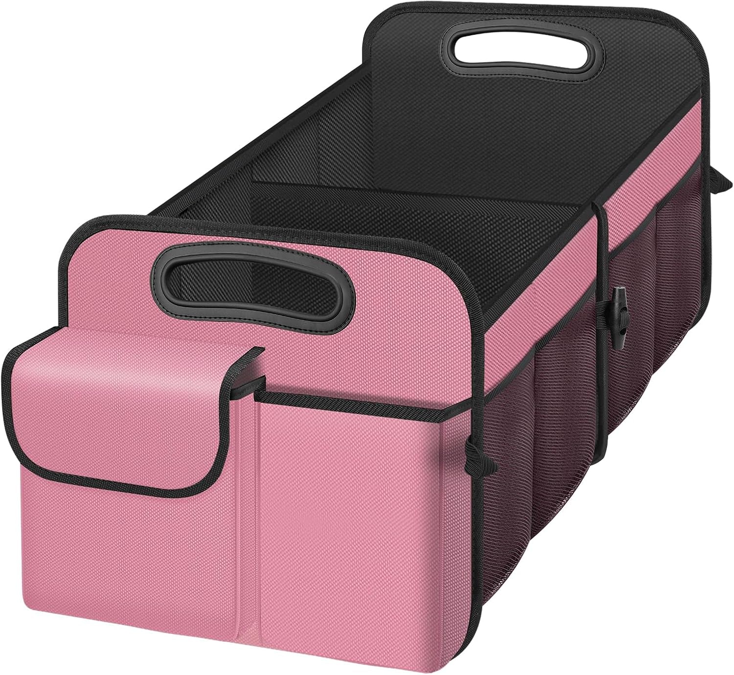 Collapsible Trunk Organizer - Multi-Compartment, Pink