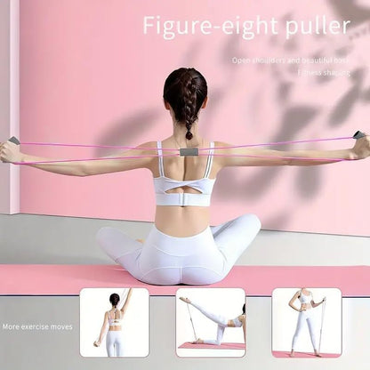 Complete Home Yoga Kit - Mat, Bands, Rope & Carry Bag