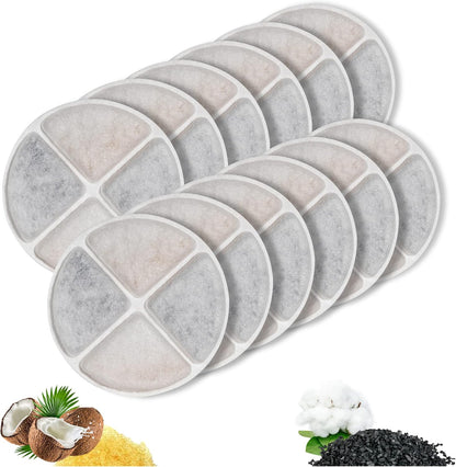 Pet Fountain Replacement Filters - 12 Pack
