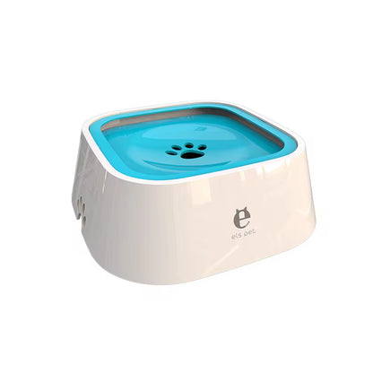 No-Spill Dog Water Bowl - Floating Disc Stops Splashing