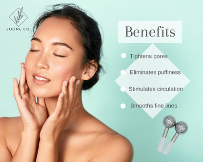 Cryo Face & Eye Roller Set - Reduces Dark Circles (2 Pack)