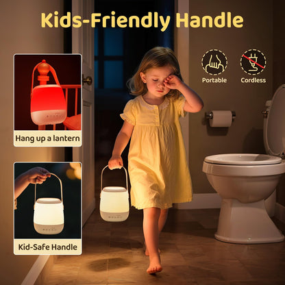 Baby Night Light & Sound Machine - 35 Colors, 12 Soothing Sounds
