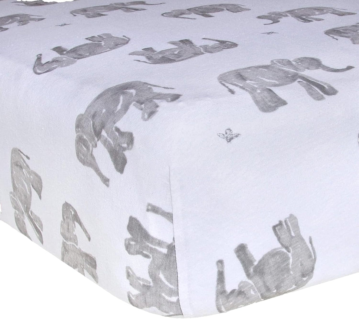 Organic Cotton Fitted Crib Sheet - Breathable & Soft