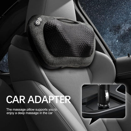 Deep Kneading Back Massager with Heat - Home & Car