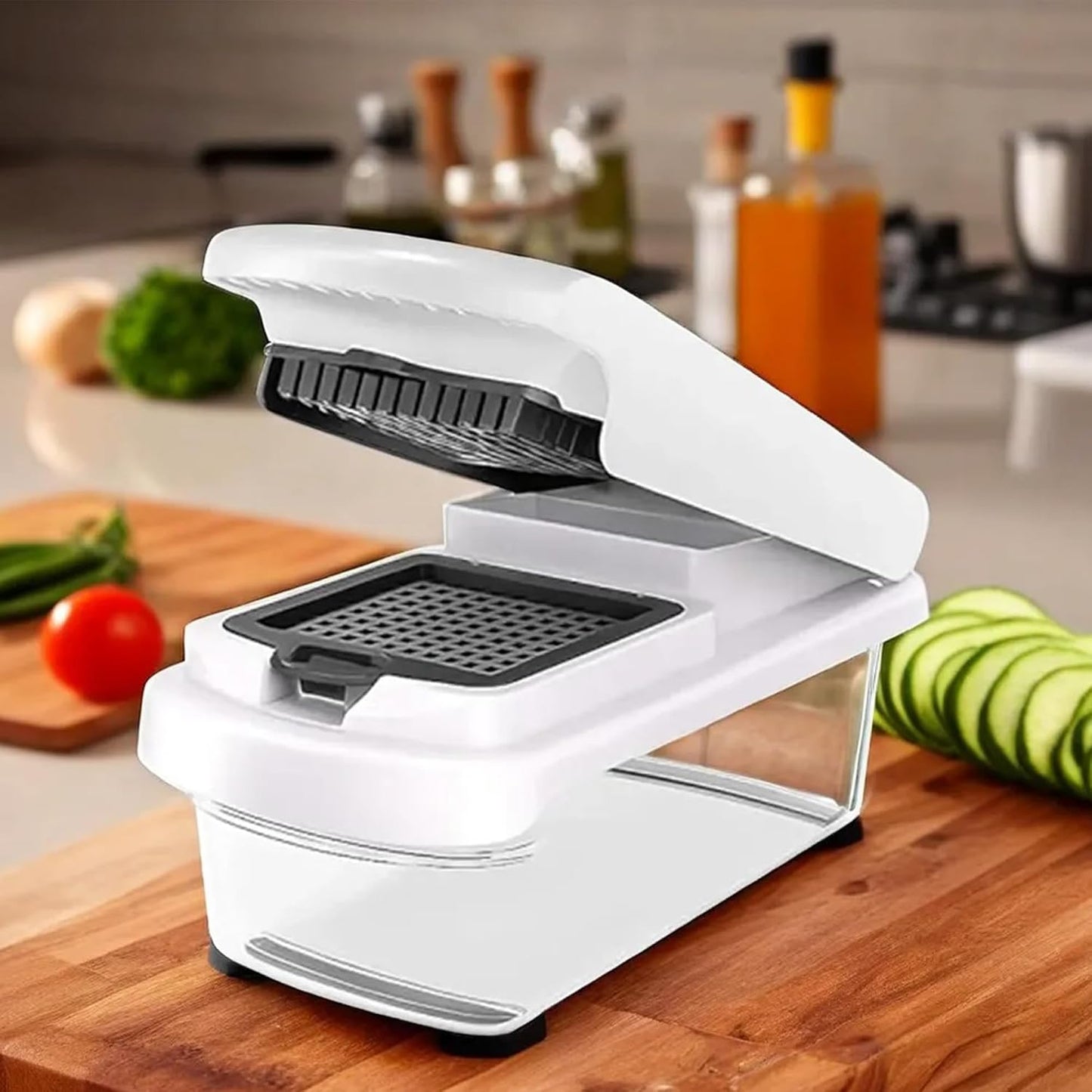 15-In-1 Chopper & Mandoline Set - Spiralizer Included