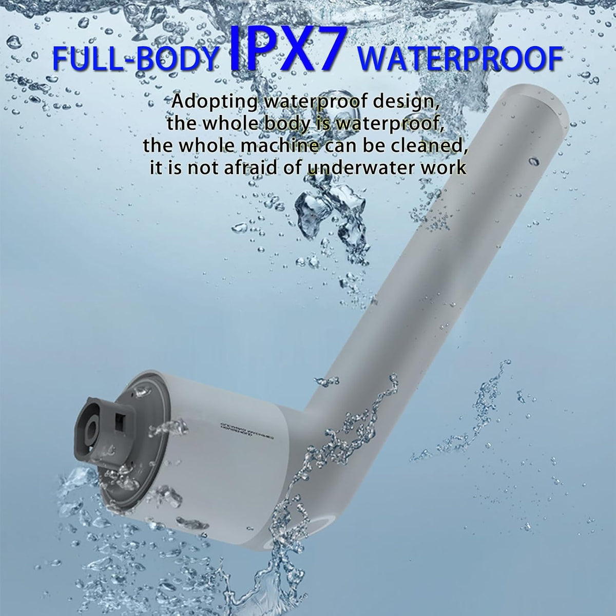 Cordless Electric Spin Scrubber - IPX7, 9 Brush Heads