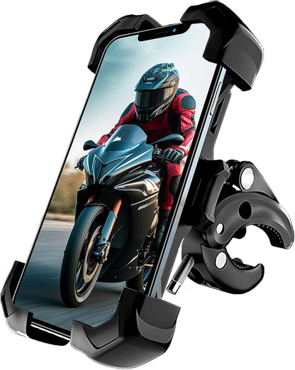 Motorcycle Phone Mount - Auto-Lock, 360 Rotating