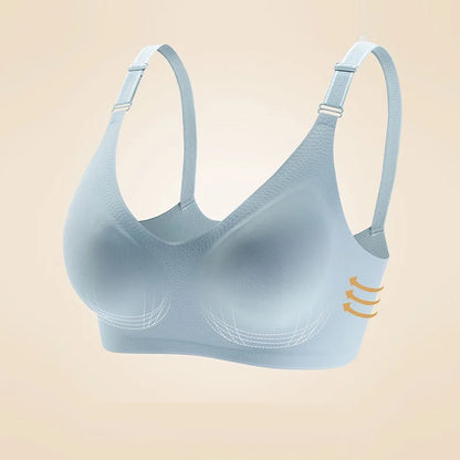 Seamless Wireless Comfort Bra - Deep V, Jelly Colors