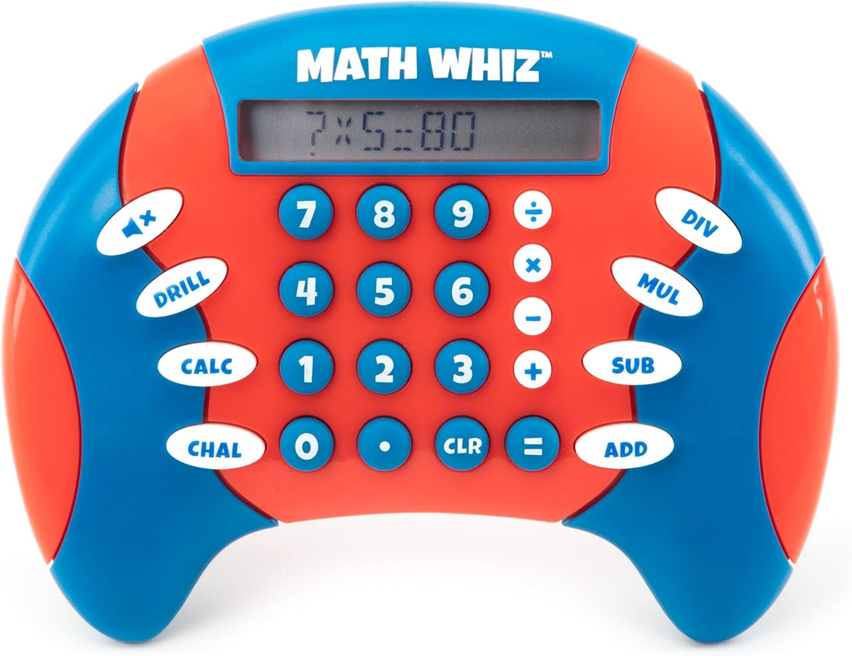 Handheld Math Game for Kids - Ages 6-8, Screen-Free Learning