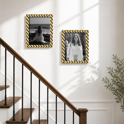 Resin Inlay Photo Frames - Set of 2, 14X18In