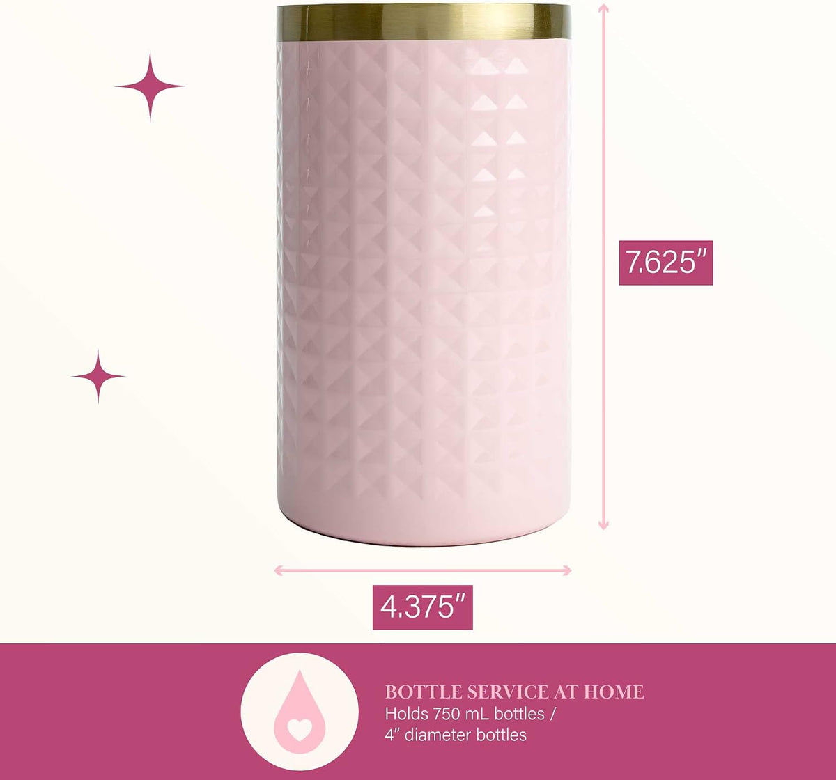Wine Chiller Gift Set - Insulated Sleeve, Corkscrew & Stopper