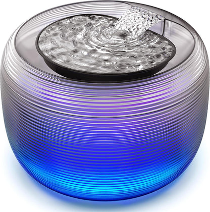 Large Cat Water Fountain 3.5L - Easy-Clean, LED Indicator