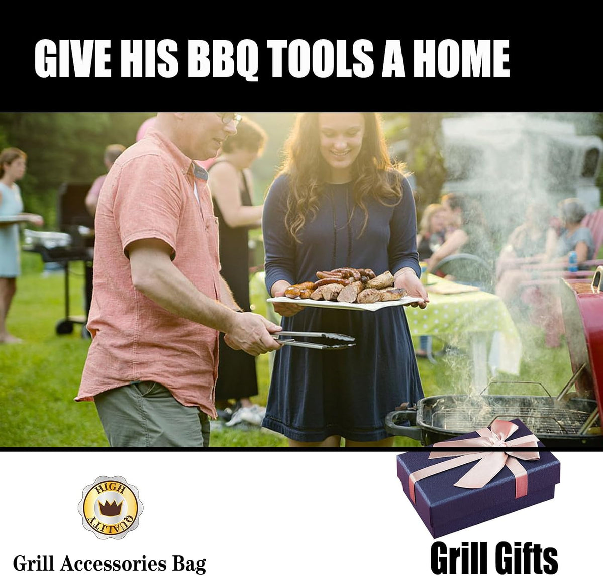 Griddle & Grill Tool Storage Bag - Heavy Oxford Cloth
