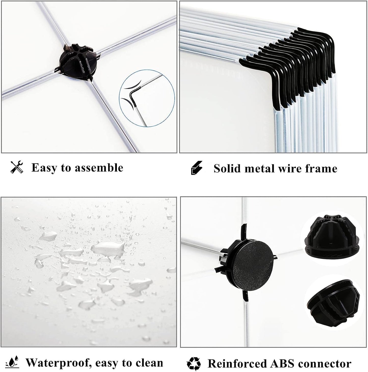 6-Cube Stackable Closet Organizer - DIY Modular Shelving