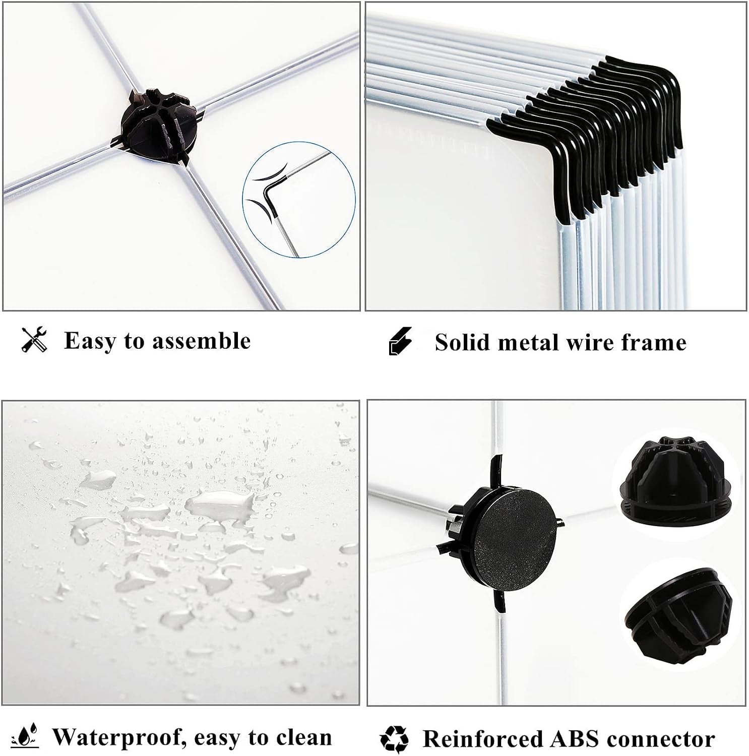 6-Cube Stackable Closet Organizer - DIY Modular Shelving