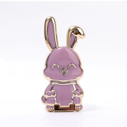 Foldable Phone Ring Stand - Cartoon Rabbit Grip