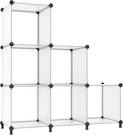 6-Cube Stackable Closet Organizer - DIY Modular Shelving