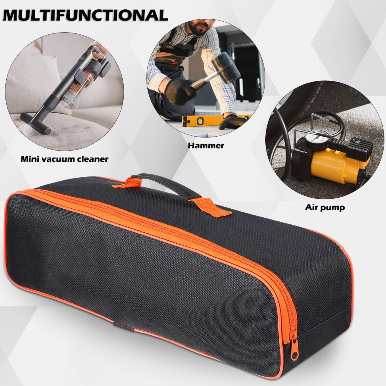 Car Vacuum Carry Case - Padded Tool & Detailing Bag