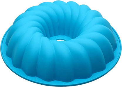 Silicone Fluted Cake Pan - 9.8In Bundt Mold