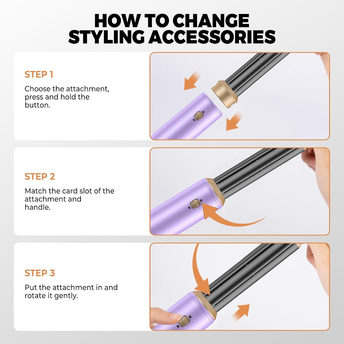 5-In-1 Blow Dryer Brush with LCD Display - Ionic Styler