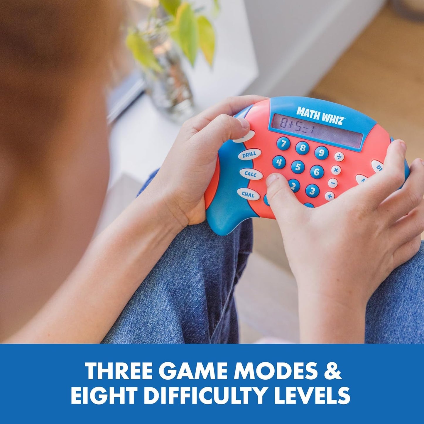 Handheld Math Game for Kids - Ages 6-8, Screen-Free Learning