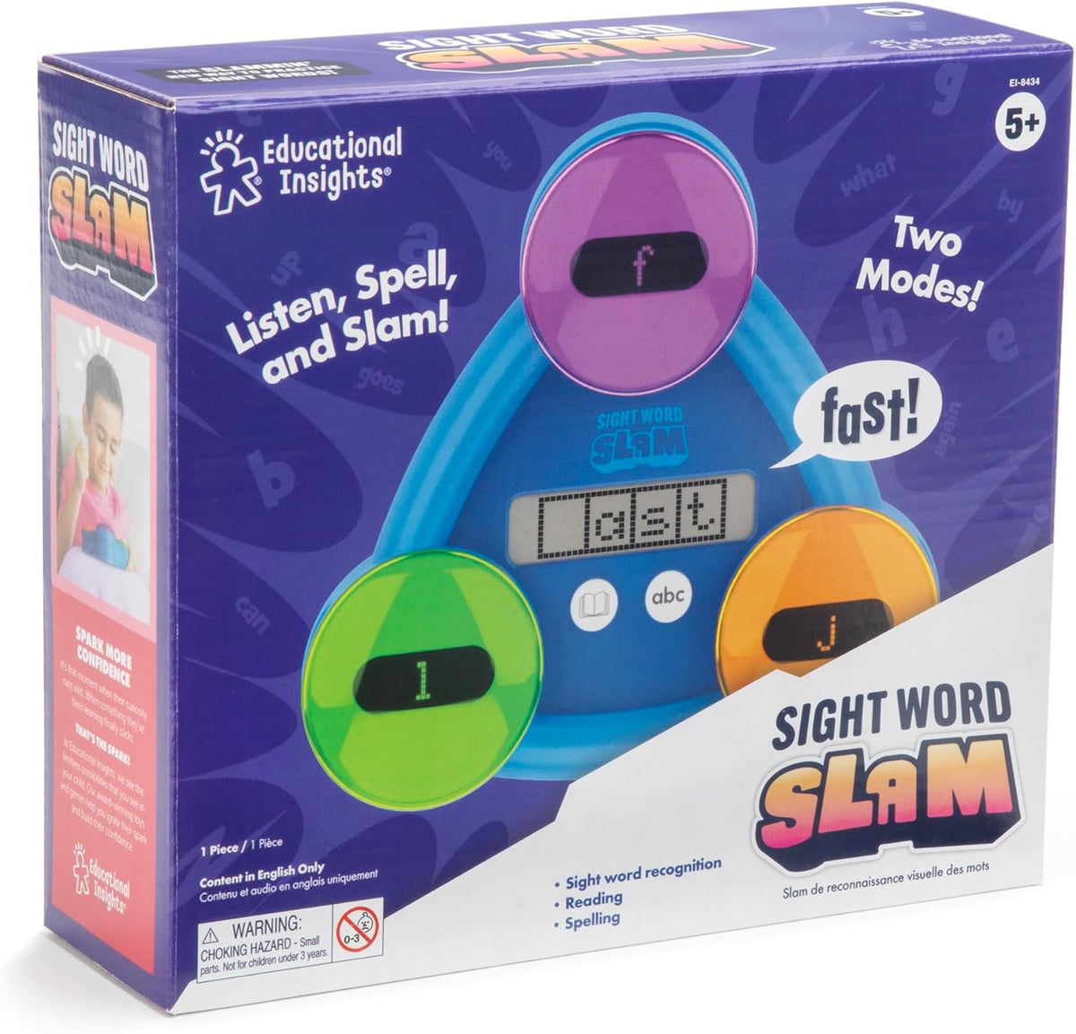 Sight Word Slam - Electronic Reading Game, Ages 5-7