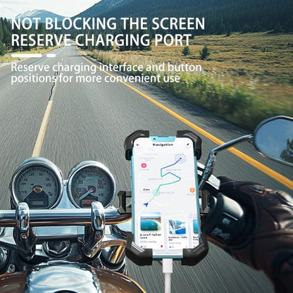 Motorcycle Phone Mount - Auto-Lock, 360 Rotating
