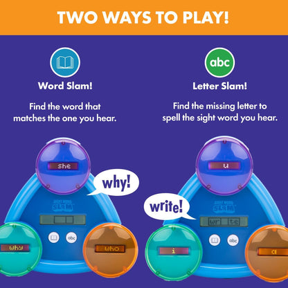 Sight Word Slam - Electronic Reading Game, Ages 5-7