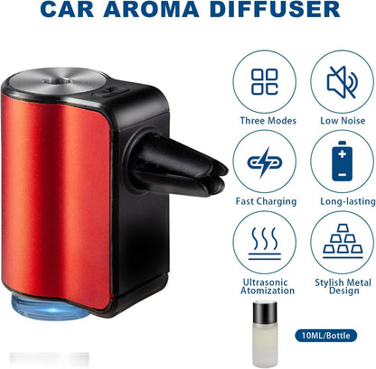 Car Aromatherapy Diffuser - Vent Clip Air Freshener