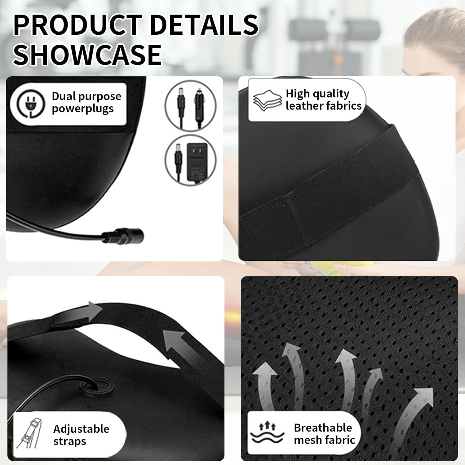 Shiatsu Neck & Back Massager with Heat - Deep Kneading