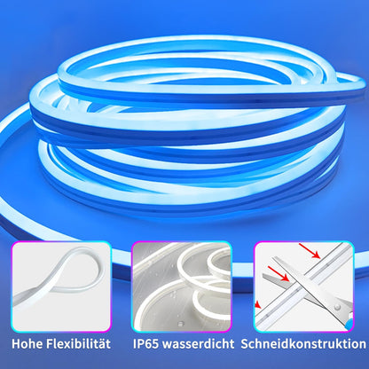 132Ft Neon LED Rope Lights - Waterproof, App Controlled