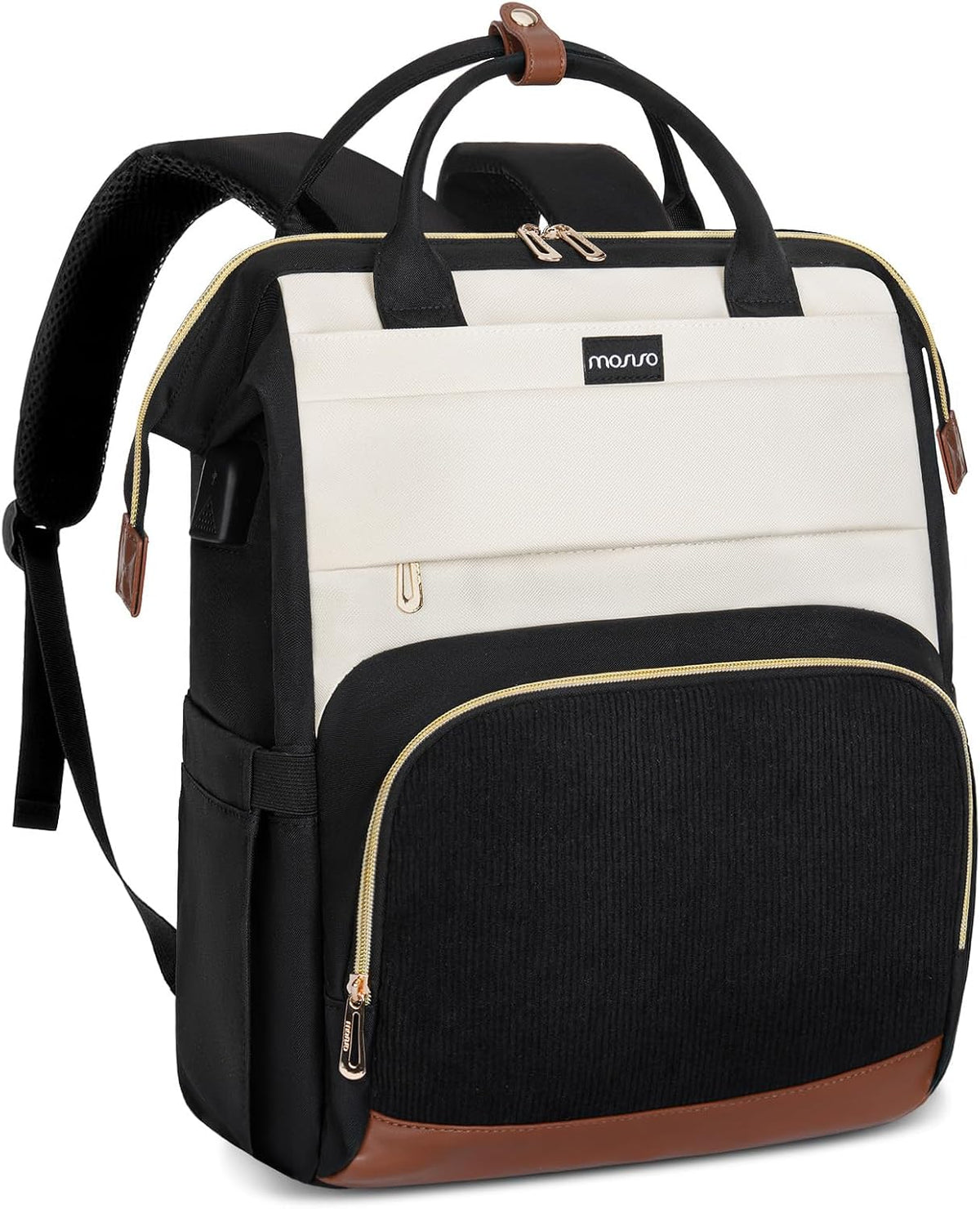 Womens Travel Laptop Backpack - 15.6In, Water Resistant