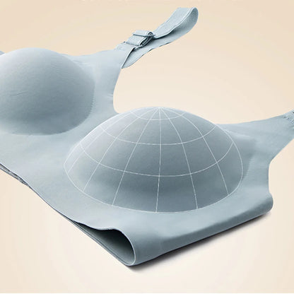 Seamless Wireless Comfort Bra - Deep V, Jelly Colors