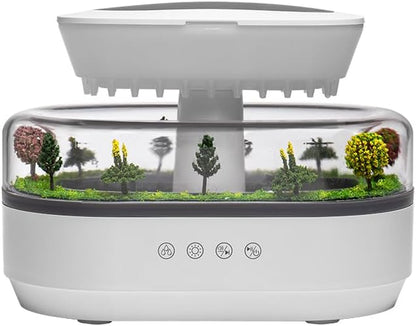 Raindrop Aroma Diffuser - White Noise & LED Waterfall