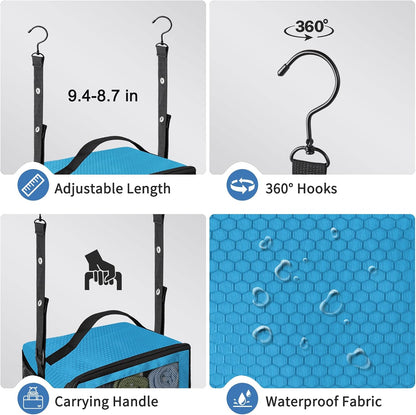 Hanging Travel Organizer - Shelf-Style Suitcase Packing Cube