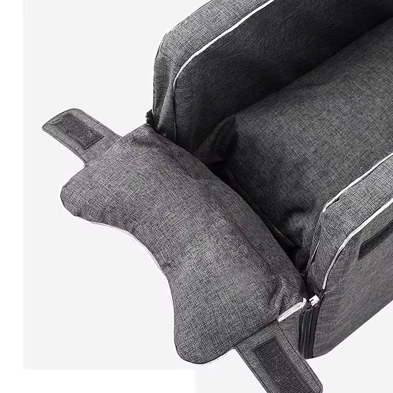 Center Console Dog Car Seat - Safety Travel Bed