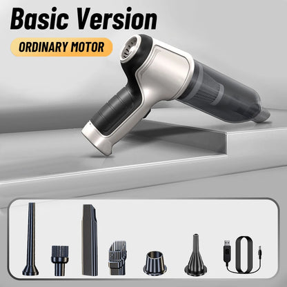 Cordless Car Vacuum - 95,000PA Suction with Blower