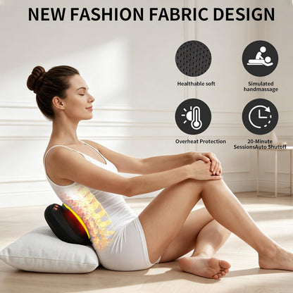 Shiatsu Neck & Back Massager with Heat - Deep Kneading