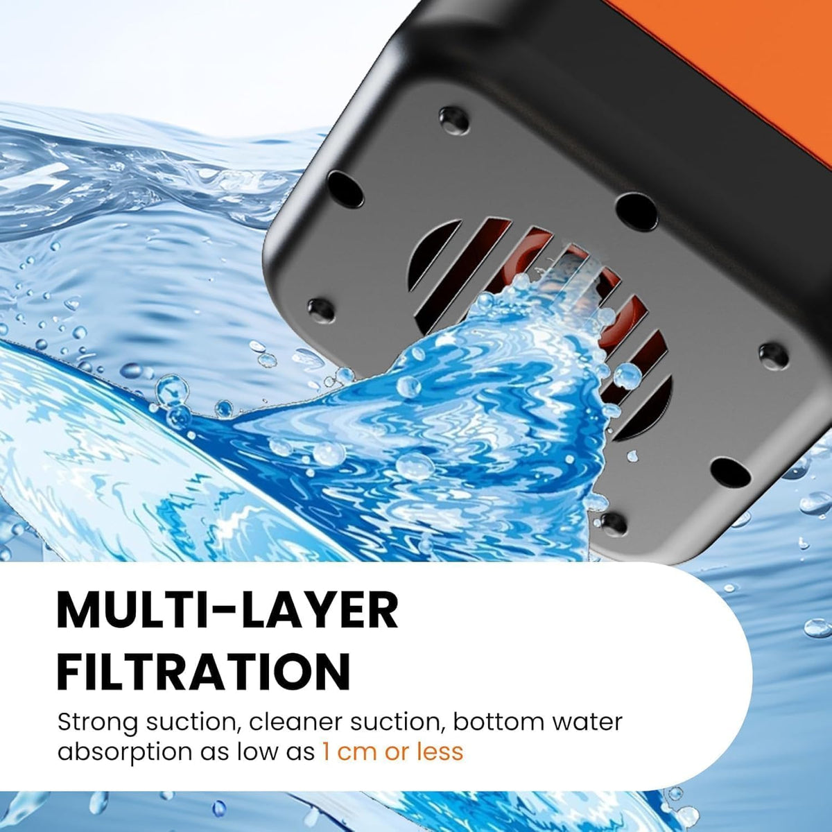 Portable Camping Shower Pump - Adjustable Flow, Rechargeable