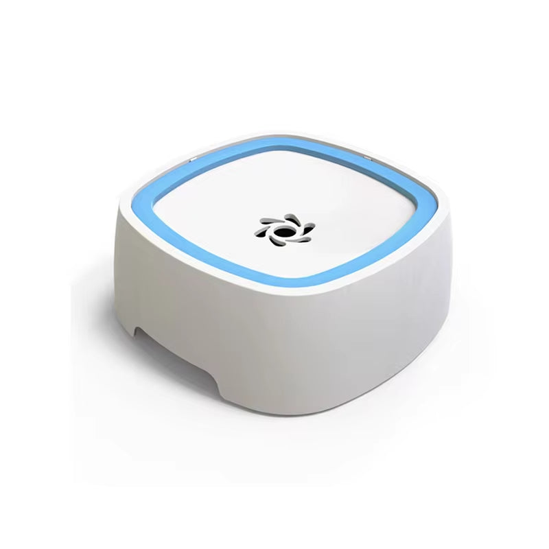 No-Spill Dog Water Bowl - Floating Disc Stops Splashing