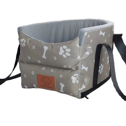 Center Console Dog Car Seat - Safety Travel Bed