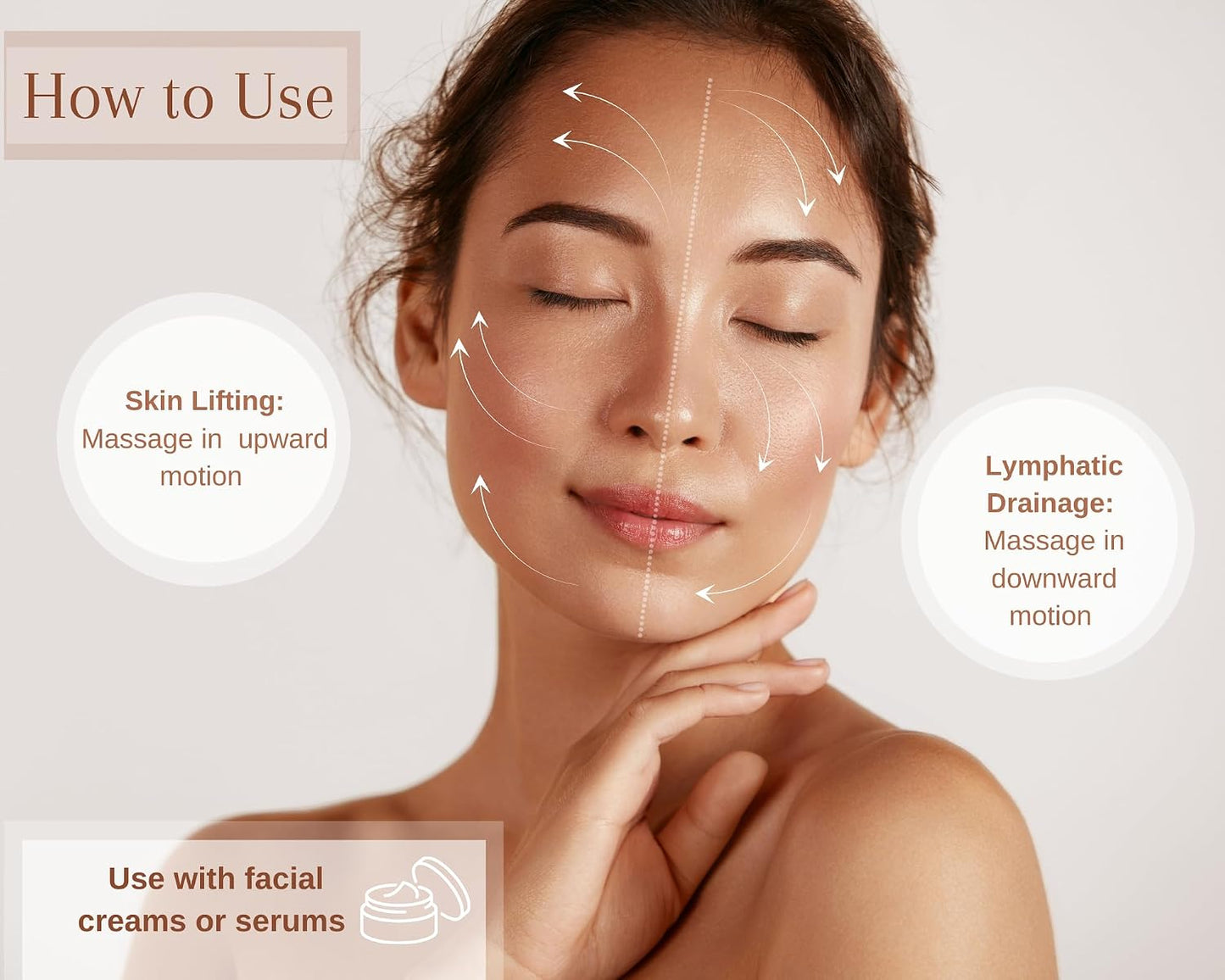 Cryo Face & Eye Roller Set - Reduces Dark Circles (2 Pack)